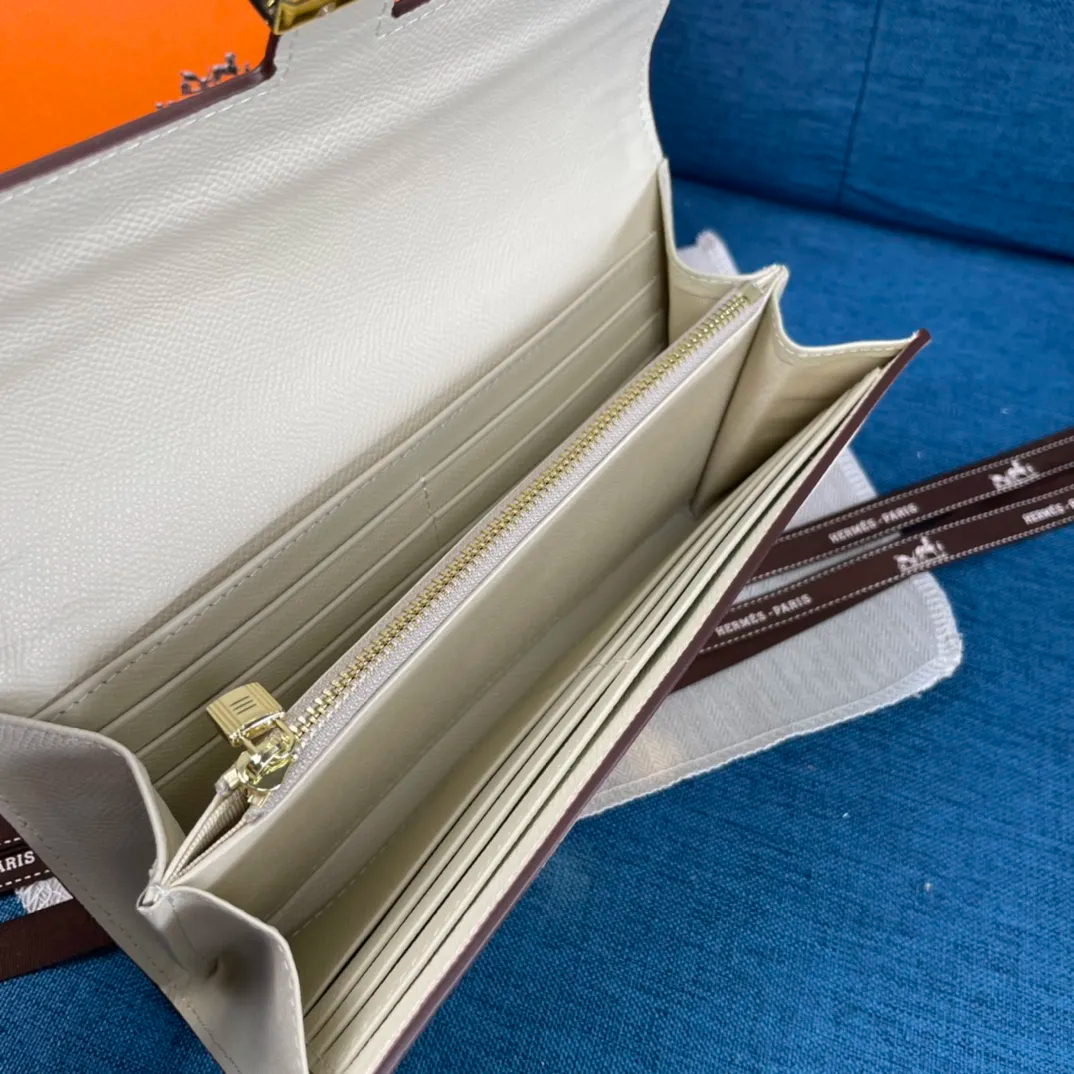 HERMÈS 長財布 8カラー 22X11CM-BRAND OFF