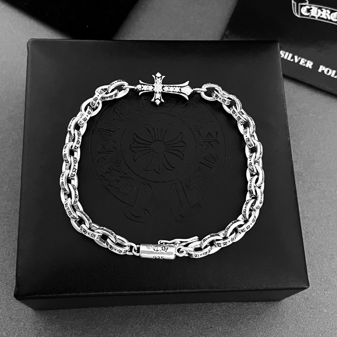 【CHROME HEARTS】ブレスレット、ファッションシンプルなスタイル-BRAND OFF