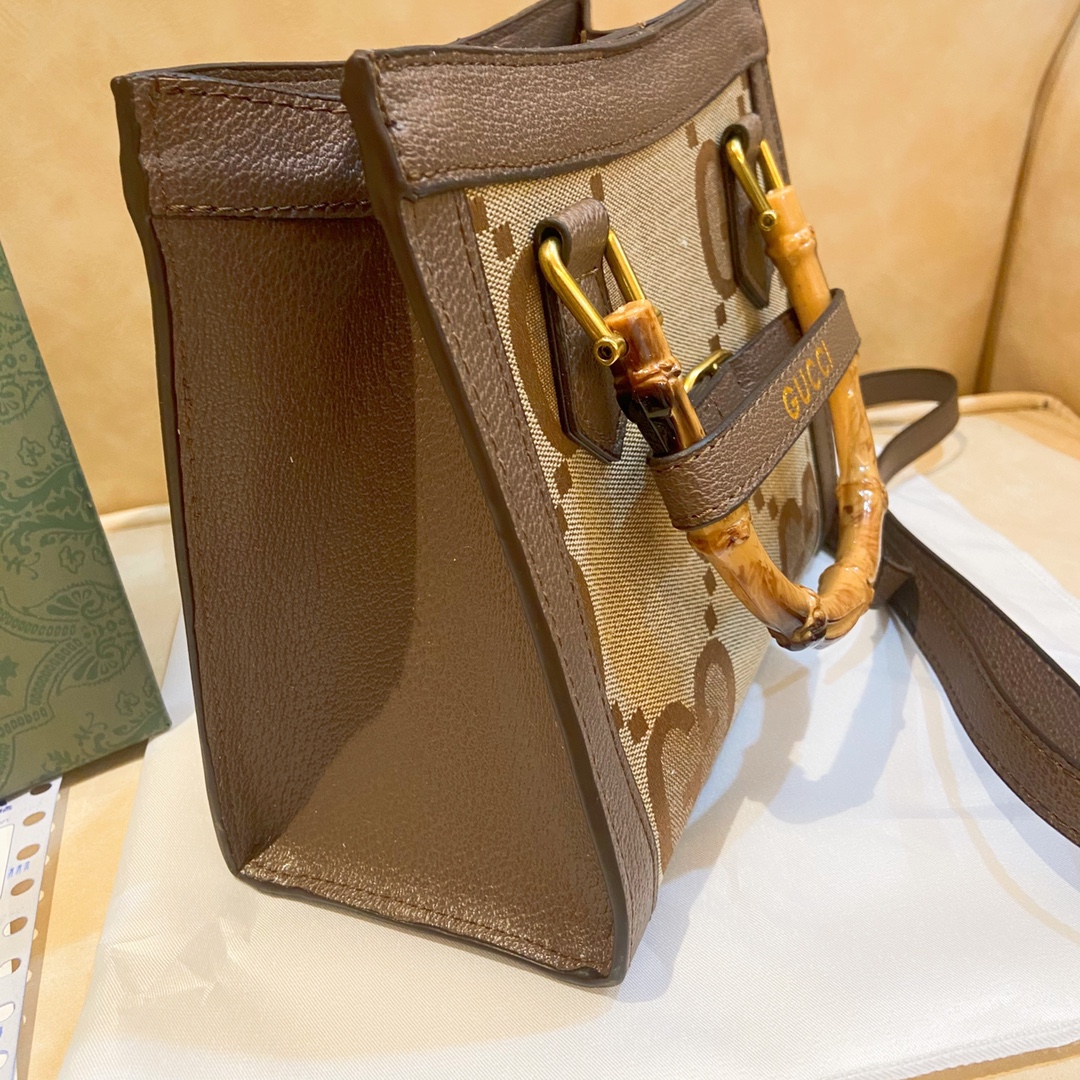 GUCCI 〔グッチ ダイアナ〕ミニ トートバッグ-BRAND OFF