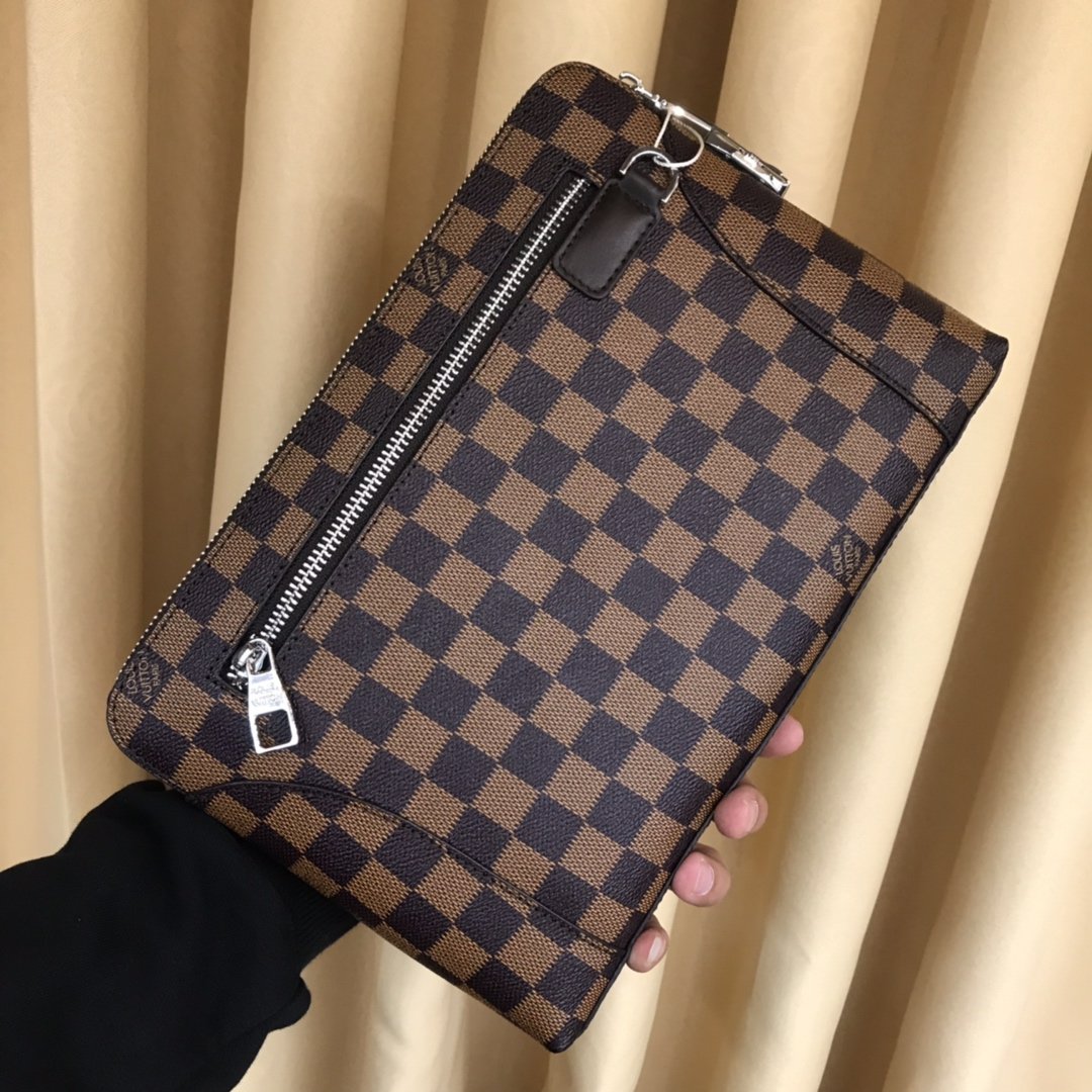 LOUIS VUITTON（ルイヴィトン）クラッチバッグ 28x19x3cm-BRAND OFF