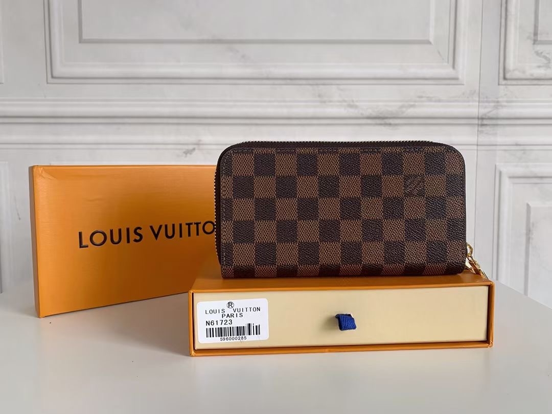 LOUIS VUITTON（ルイヴィトン）二重ファスナー 財布 19x10x4CM-BRAND OFF