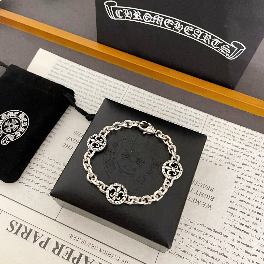 【2026】【CHROME HEARTS】ブレスレット、ファッションシンプルなスタイル-BRAND OFF
