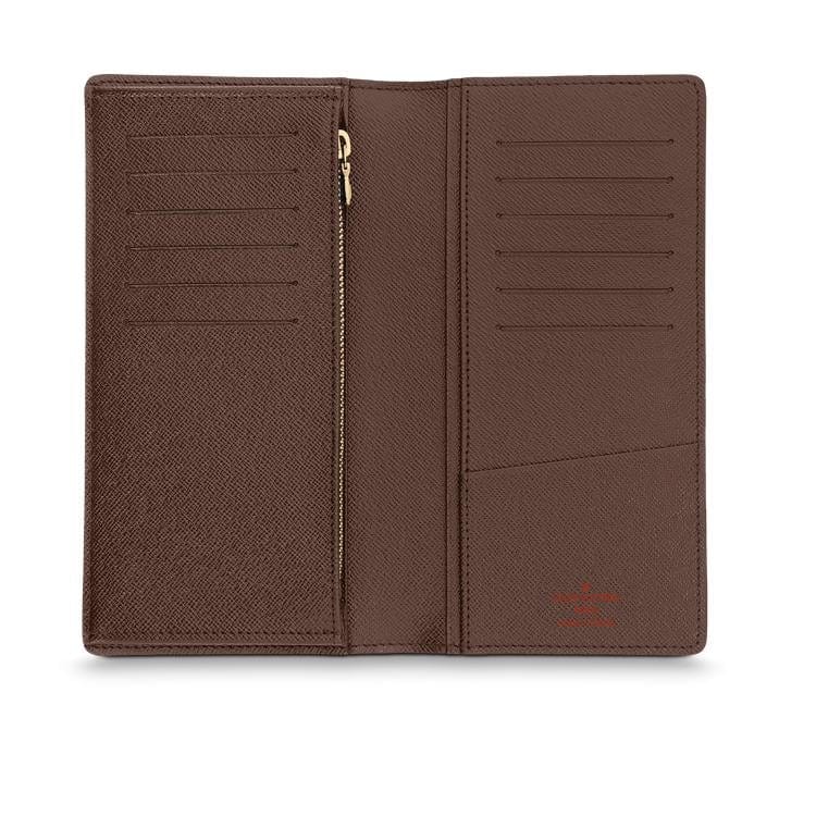 Louis Vuittonルイヴィトン ダミエ ポルトフォイユ ブラザ 長財布N60017-BRAND OFF