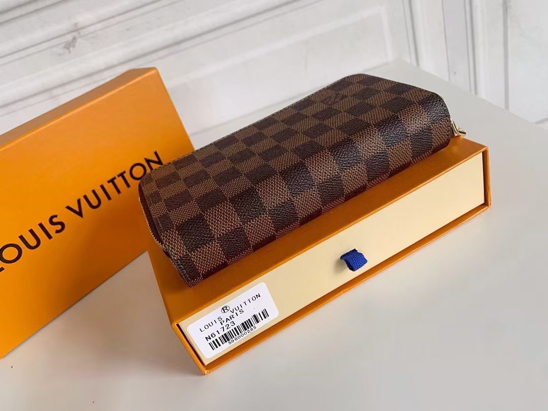 LOUIS VUITTON（ルイヴィトン）二重ファスナー 財布 19x10x4CM-BRAND OFF