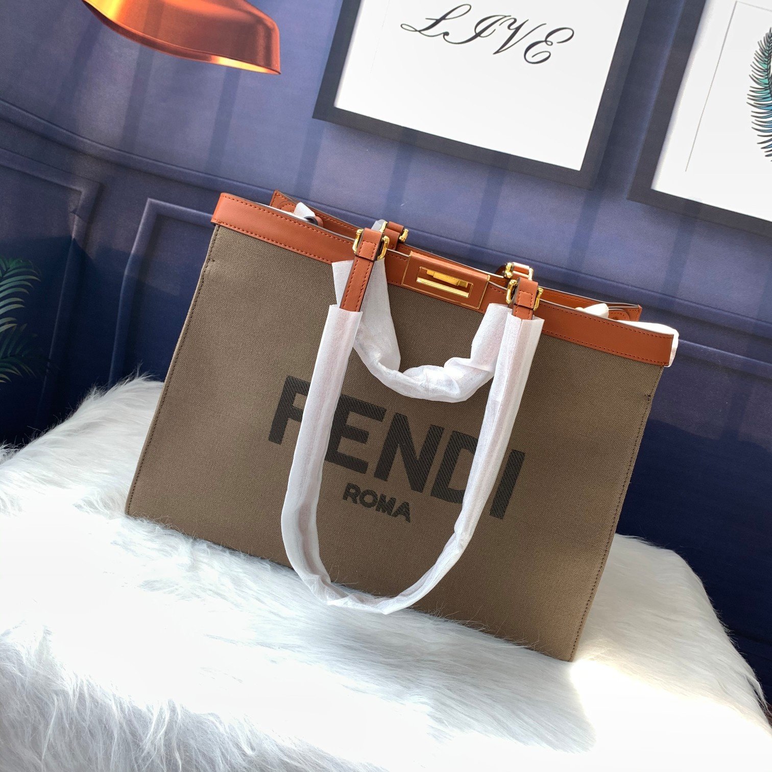 FENDI（フェンディ） ハンドバッグ41X29.5X16CM-BRAND OFF