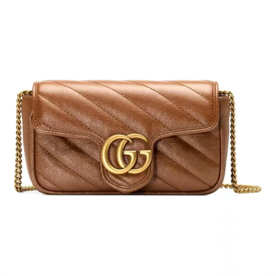GUCCI 〔グッチ〕Marmont MINI クロスボディバッグ-BRAND OFF