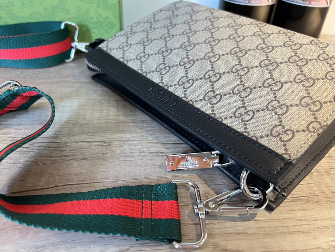 【 GUCCI 旗艦店】GGショルダーバッグ 22X14X7CM-BRAND OFF