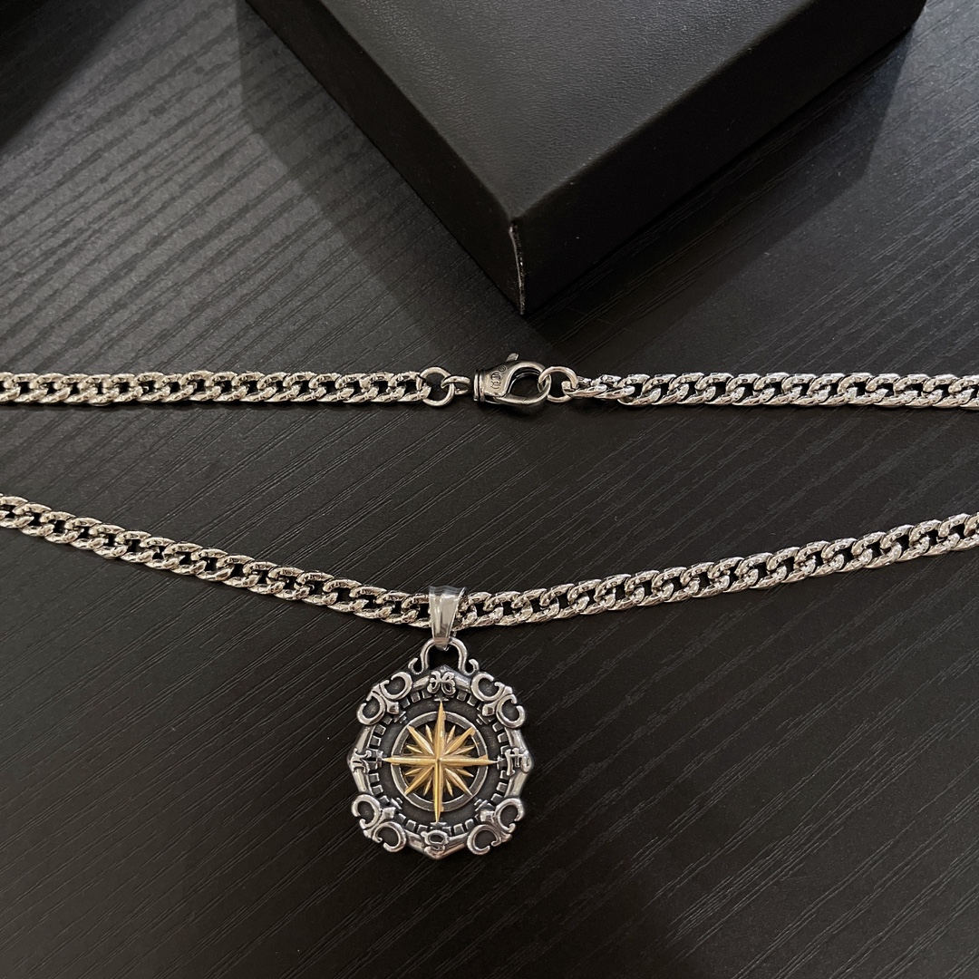【Chrome Hearts】ネックレス、新しいネックレス万能シンプルファッションオーナメント-BRAND OFF