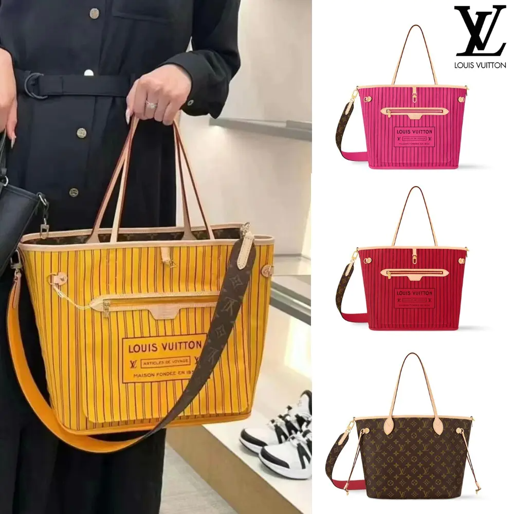 【可愛い♪】Louis Vuitton★ネヴァーフル インサイド アウト M12096 M11947-BRAND OFF