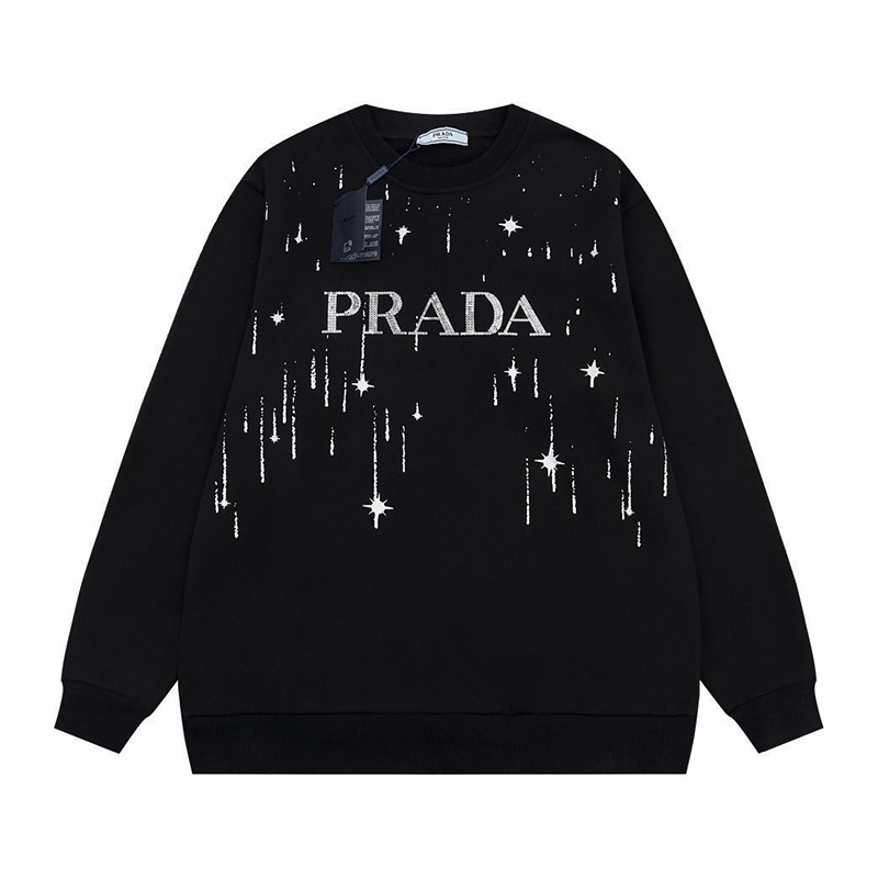 【Prada旗艦店】( プラダ ) トレーナー 長袖 男女兼用、ご好評に付き再入荷！-BRAND OFF