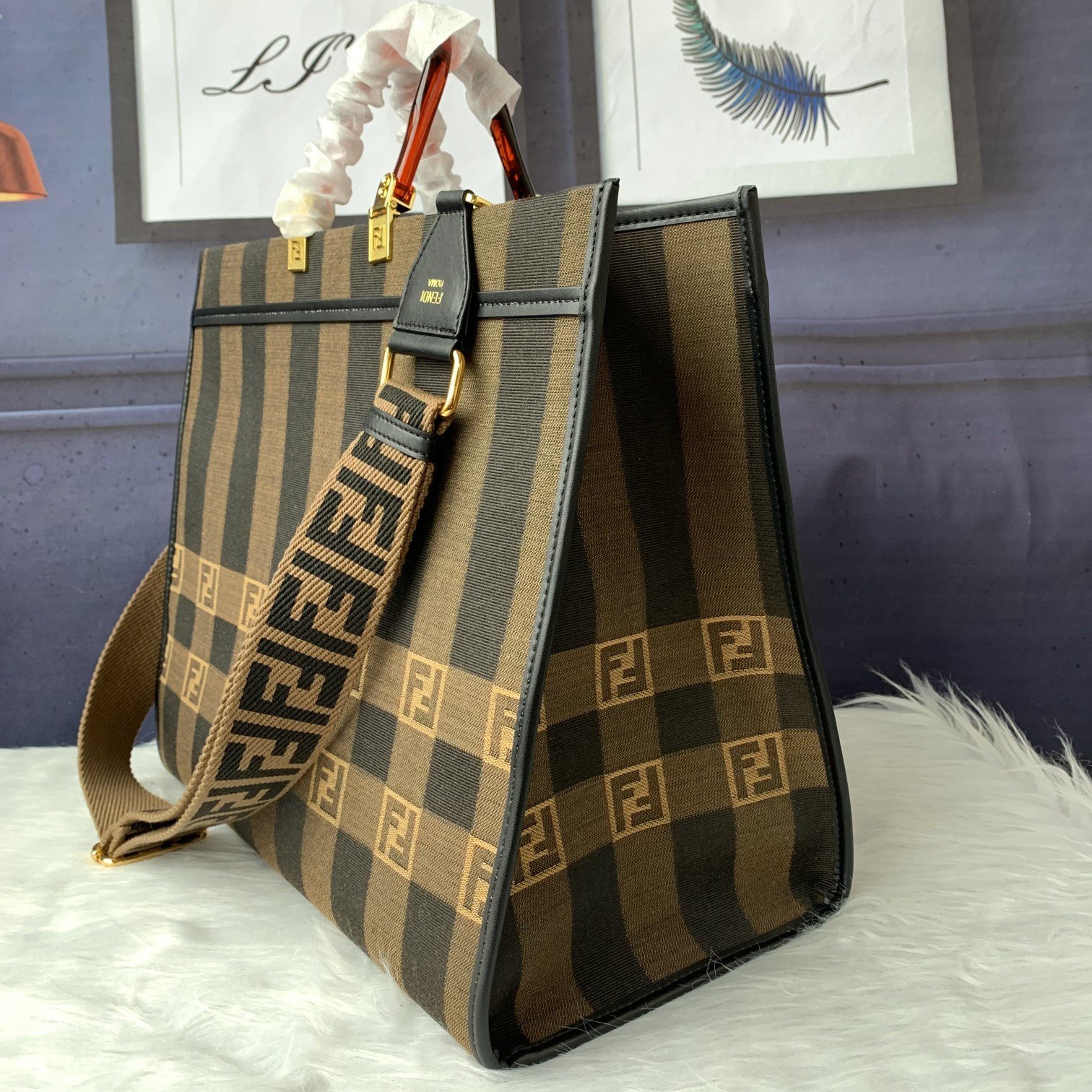 FENDI（フェンディ） ハンドバッグ 40.5X21.5X35CM-BRAND OFF