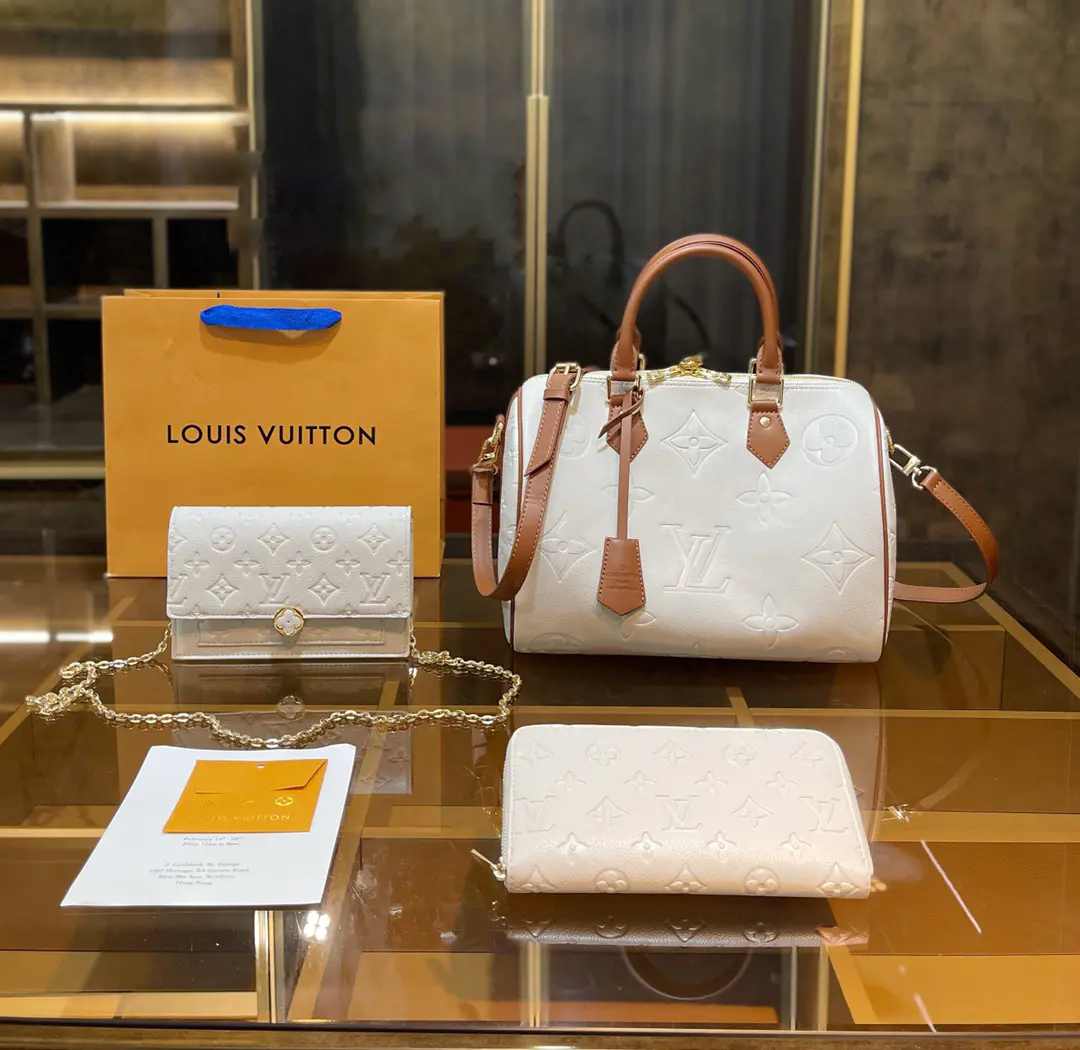 【すぐ届く】ルイヴィトン☆定番人気☆LOUISVUITTON 3点セット お得-BRAND OFF