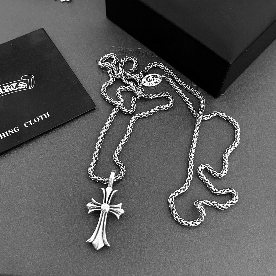 【Chrome Hearts】ネックレス、新しいネックレス万能シンプルファッションオーナメント-BRAND OFF