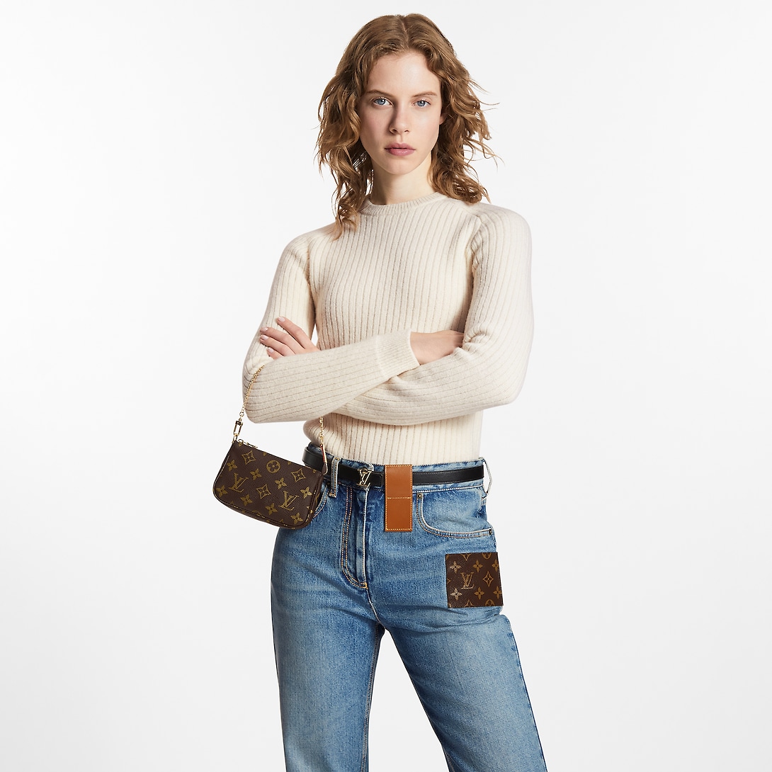 LOUIS VUITTON ルイヴィトン M58009 MINI POCHETTE ACCESSOIRES クラッチバッグ-BRAND OFF