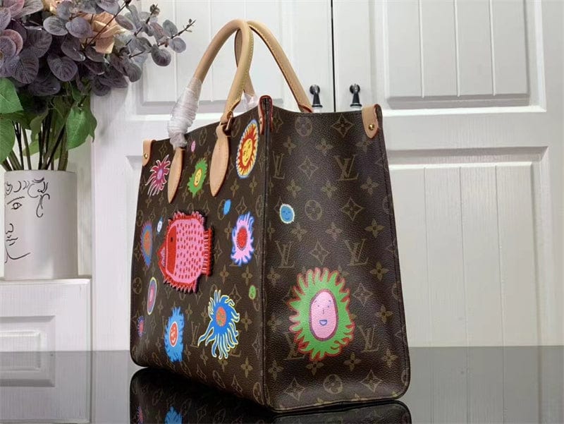 Louis Vuitton 草間彌生コラボ オンザゴー MM モノグラムM46429-BRAND OFF
