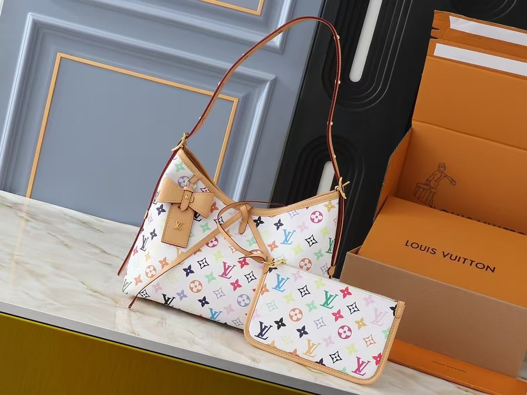 【LOUIS VUITTON旗艦店】ルイ・ヴィトン  LV x TM CARRYALL M13661-BRAND OFF