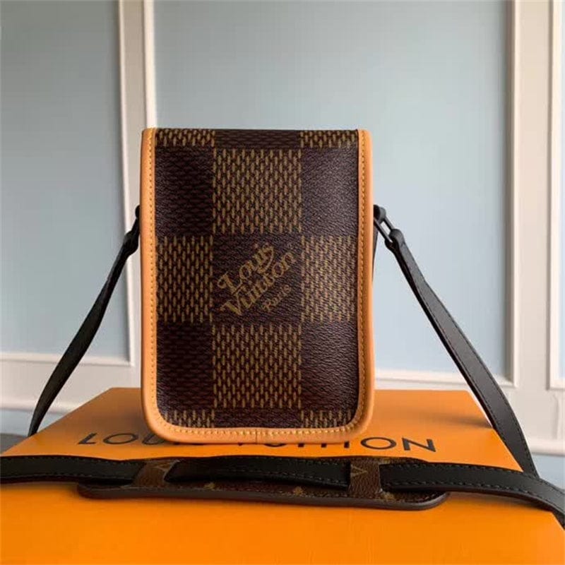 Louis Vuitton アマゾン・メッセンジャー ダミエ ショルダーバッグN40357-BRAND OFF