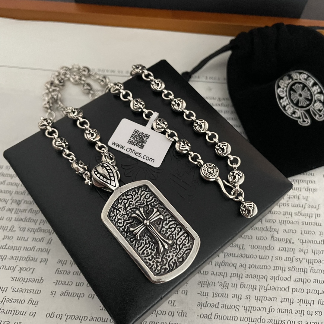 【CHROME HEARTS】ネックレス、新しいネックレス万能シンプルファッションオーナメント-BRAND OFF
