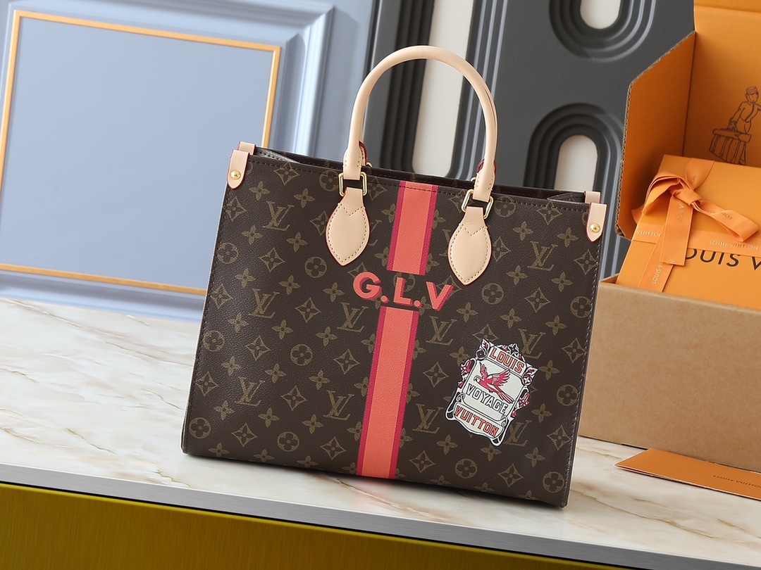 LOUIS VUITTON ルイヴィトン OnTheGo ハンドバッグ-BRAND OFF
