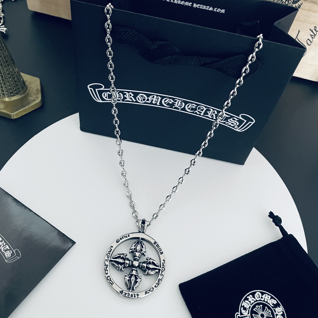【CHROME HEARTS】ネックレス、新しいネックレス万能シンプルファッションオーナメント-BRAND OFF