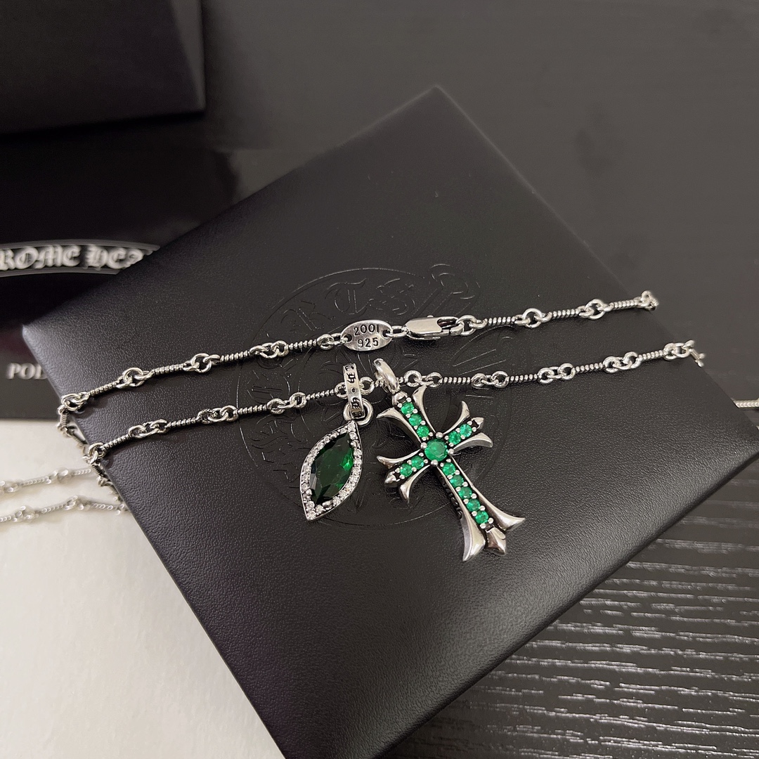 【CHROME HEARTS】ネックレス、新しいネックレス万能シンプルファッションオーナメント-BRAND OFF