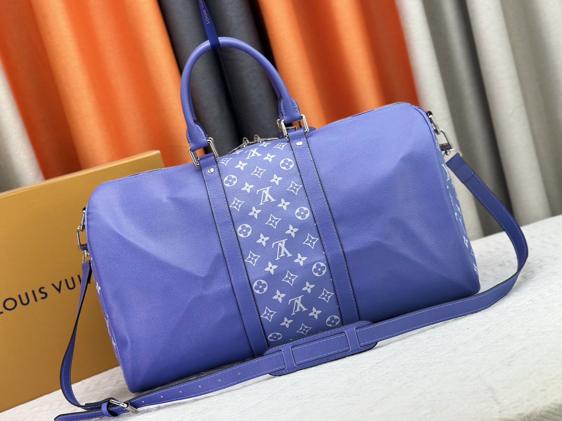 LOUIS VUITTON ルイヴィトン keepall MTaigarama トラベルバッグ-BRAND OFF