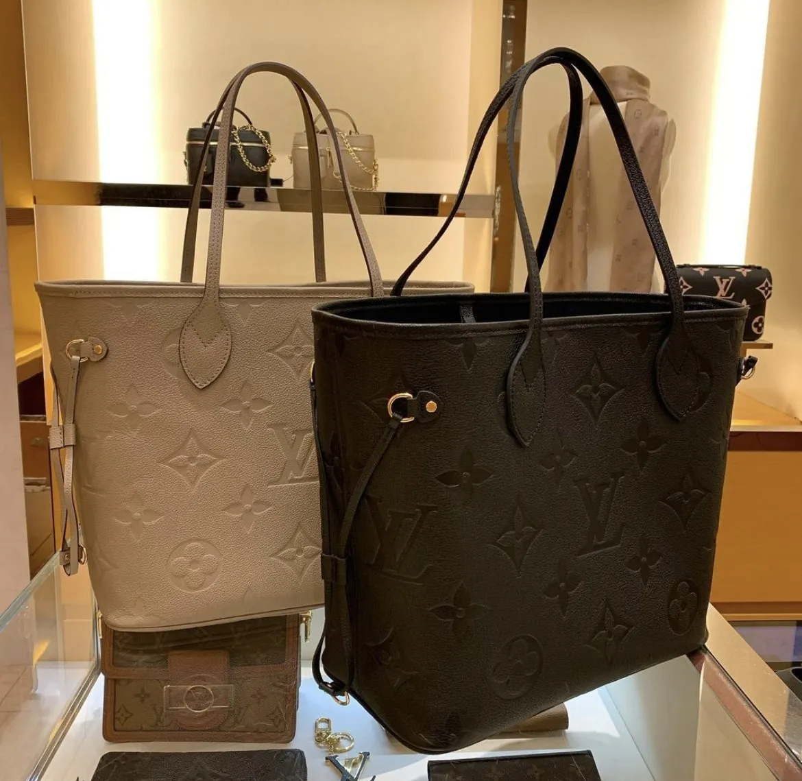 【Louis Vuitton】ネヴァーフル Neverfull MM ハンドバッグ-BRAND OFF
