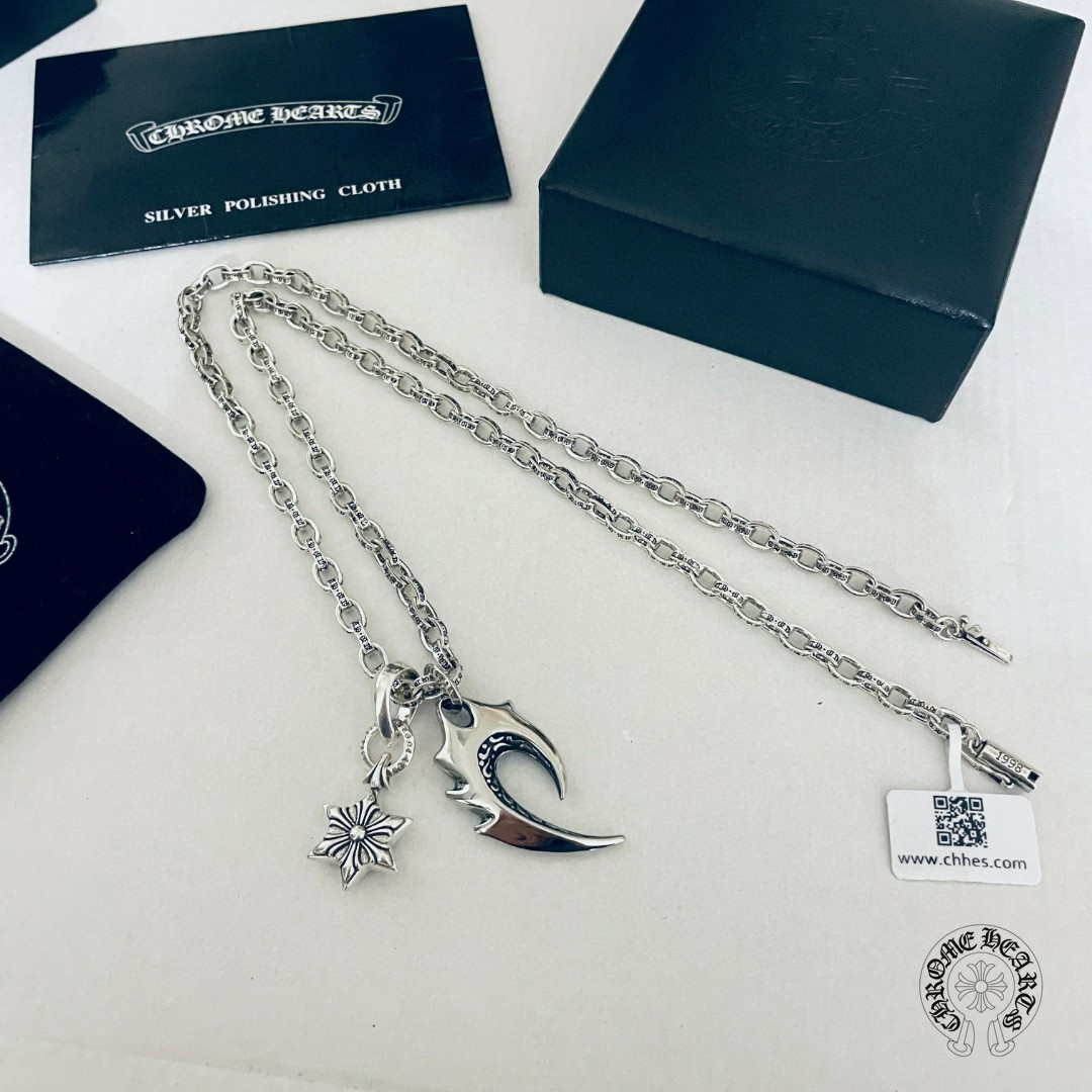 【Chrome Hearts】ネックレス、新しいネックレス万能シンプルファッションオーナメント-BRAND OFF
