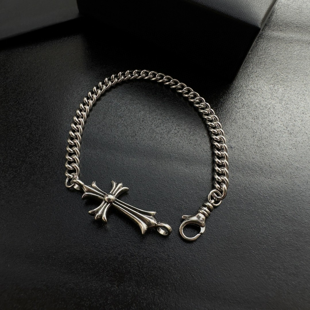 【 CHROME HEARTS 】ブレスレット、ファッションシンプルなスタイル-BRAND OFF