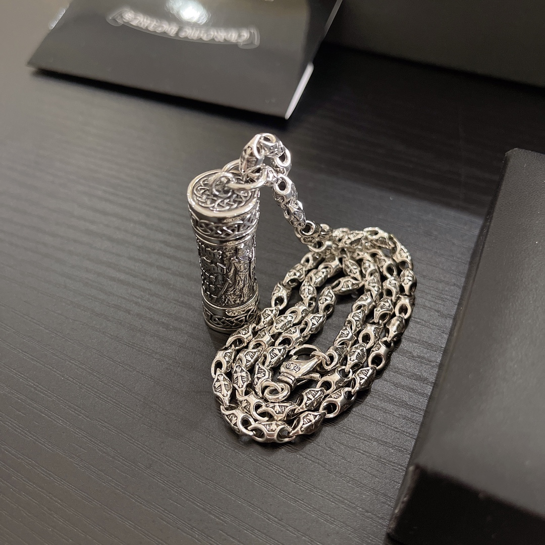 【CHROME HEARTS】ネックレス、新しいネックレス万能シンプルファッションオーナメント-BRAND OFF