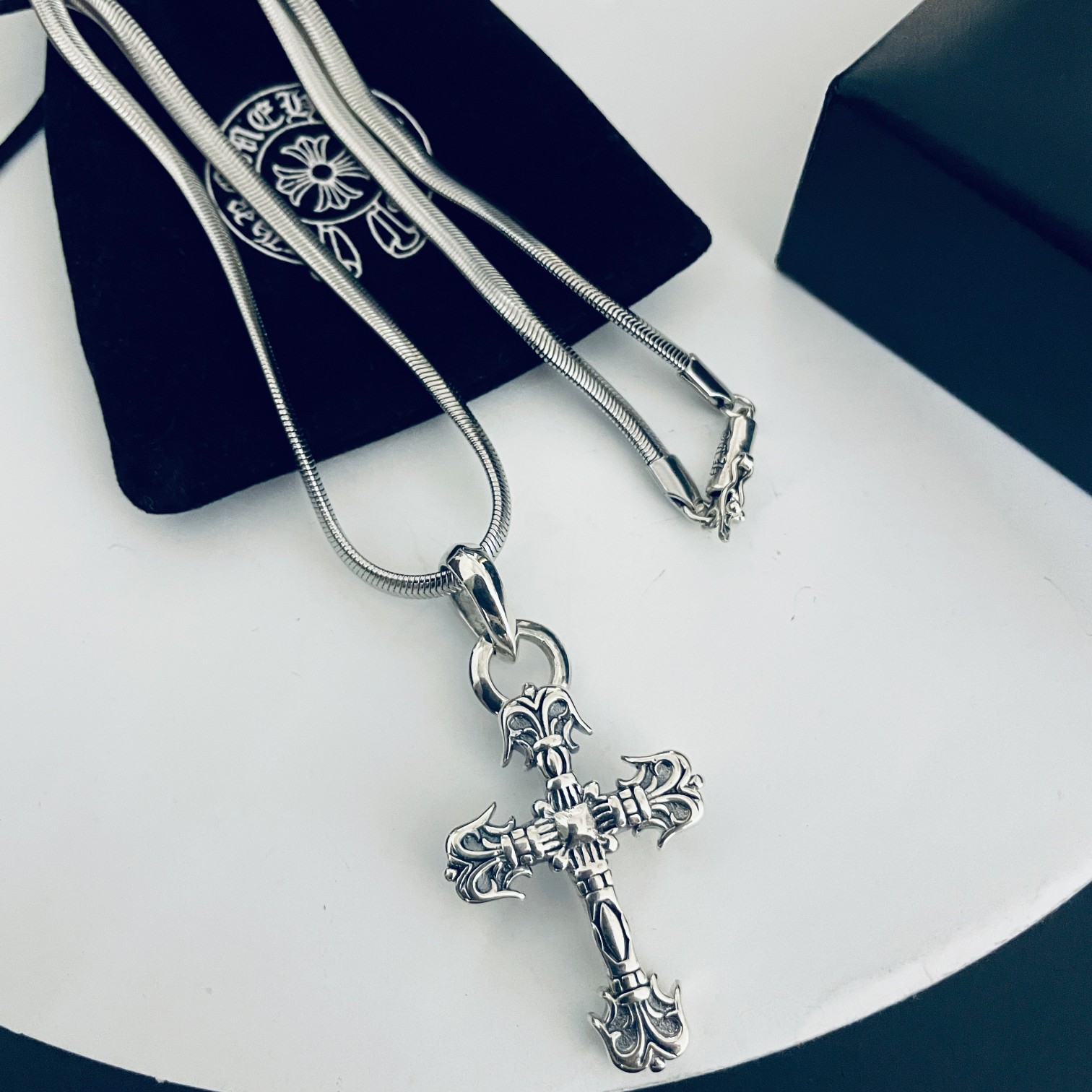 【2026】【CHROME HEARTS】クロムハーツ、新しいネックレス万能シンプルファッションオーナメント-BRAND OFF
