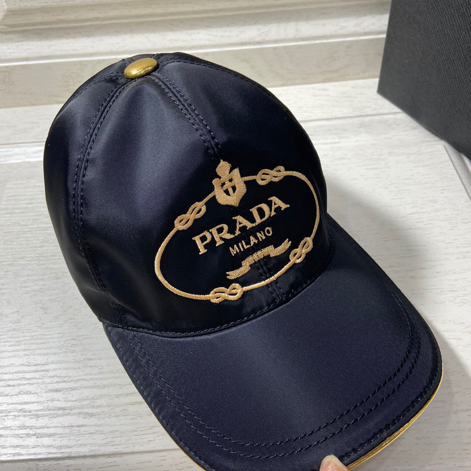 【PRADA公式 旗艦店】（プラダ)ベースボールキャップ-BRAND OFF