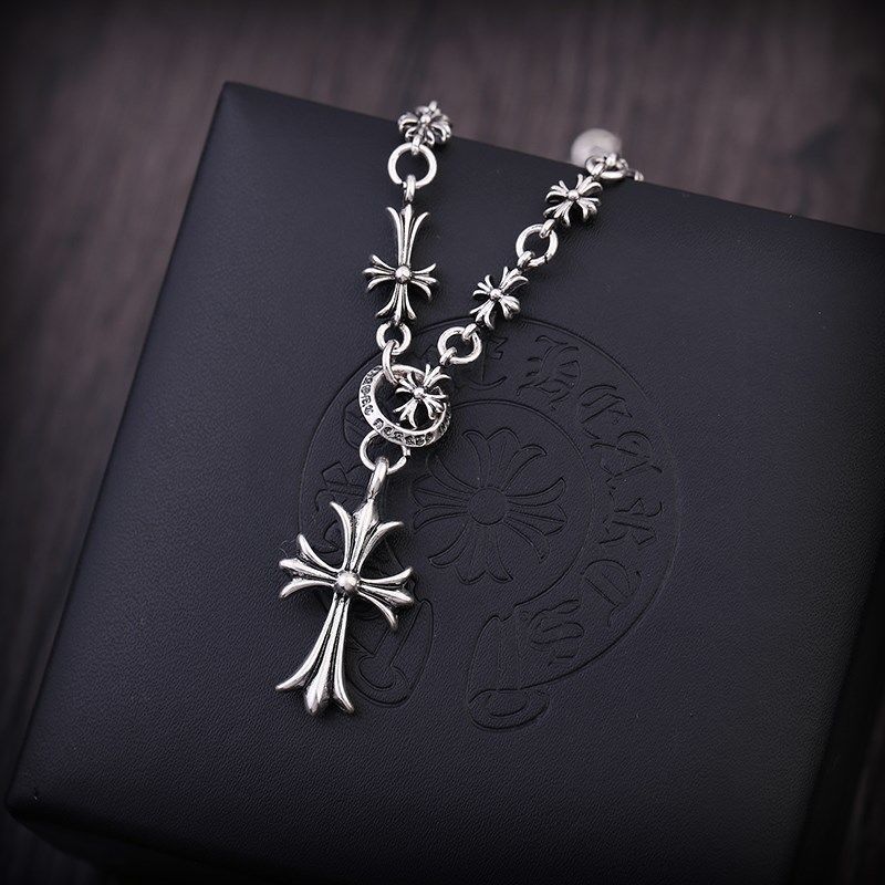 CHROME HEARTS （クロムハーツ） クロス ネックレス 70CM-BRAND OFF