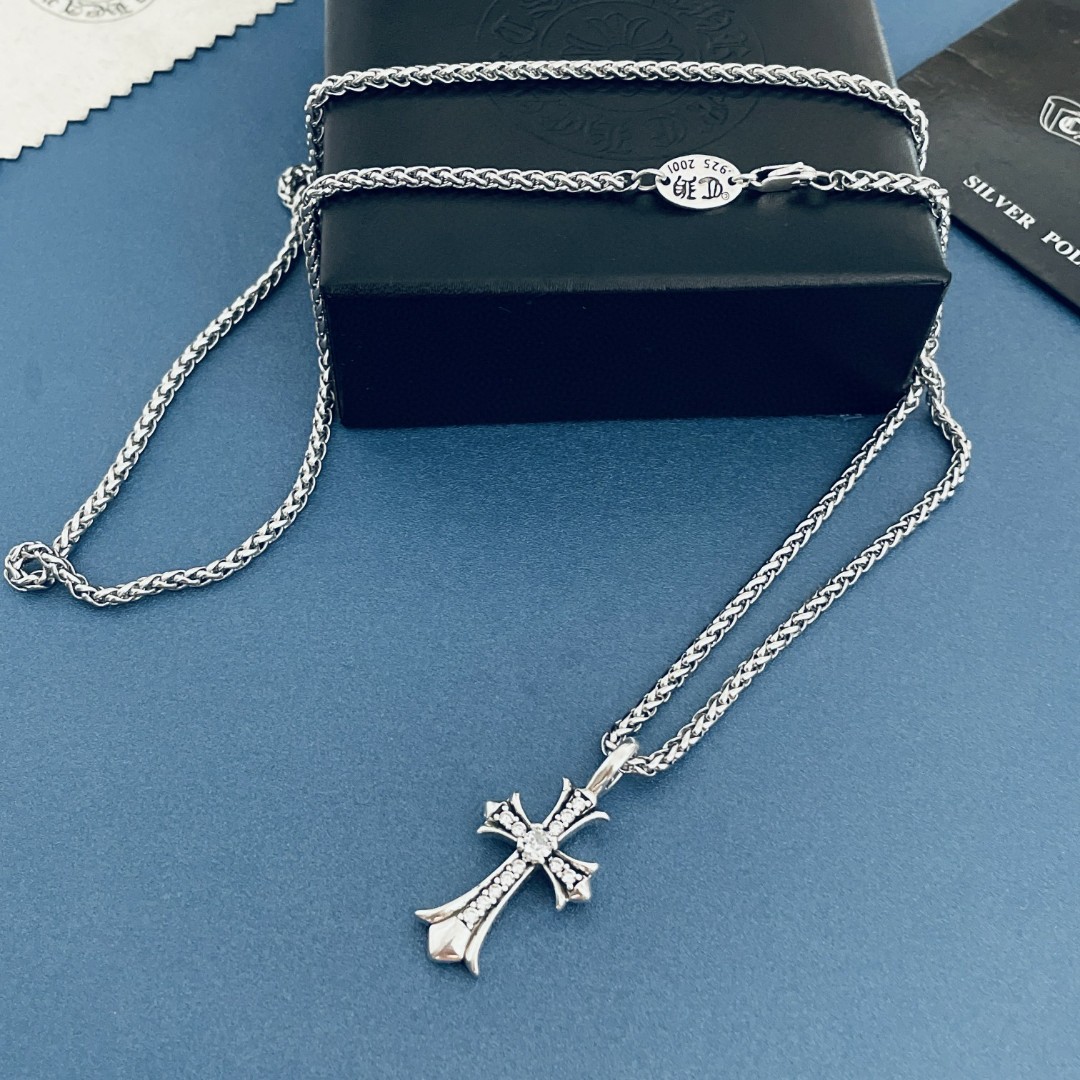 【Chrome Hearts】ネックレス、新しいネックレス万能シンプルファッションオーナメント-BRAND OFF