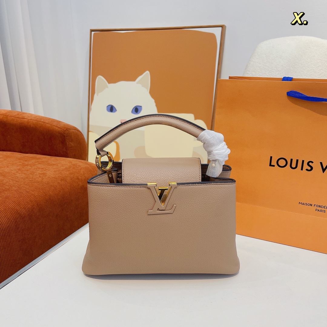 LOUIS VUITTON（ルイヴィトン）CAPUCINES BB 27 X 18 X 9 CM-BRAND OFF