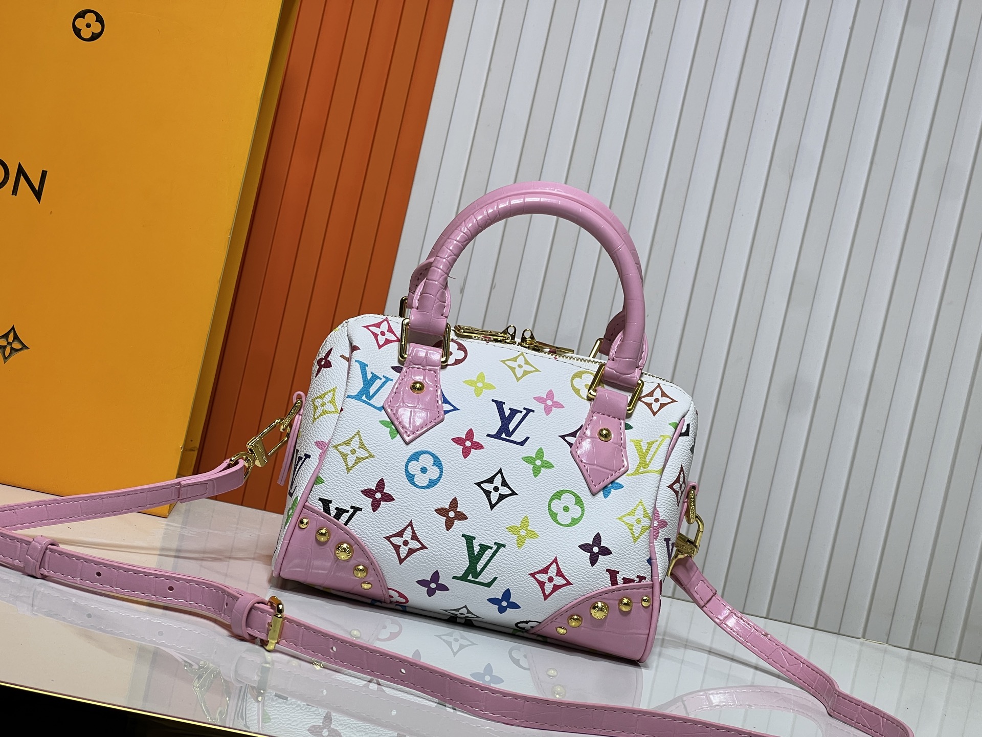LOUIS VUITTON ルイヴィトン Speedy Bandoulière 20 クロスボディバッグ-BRAND OFF