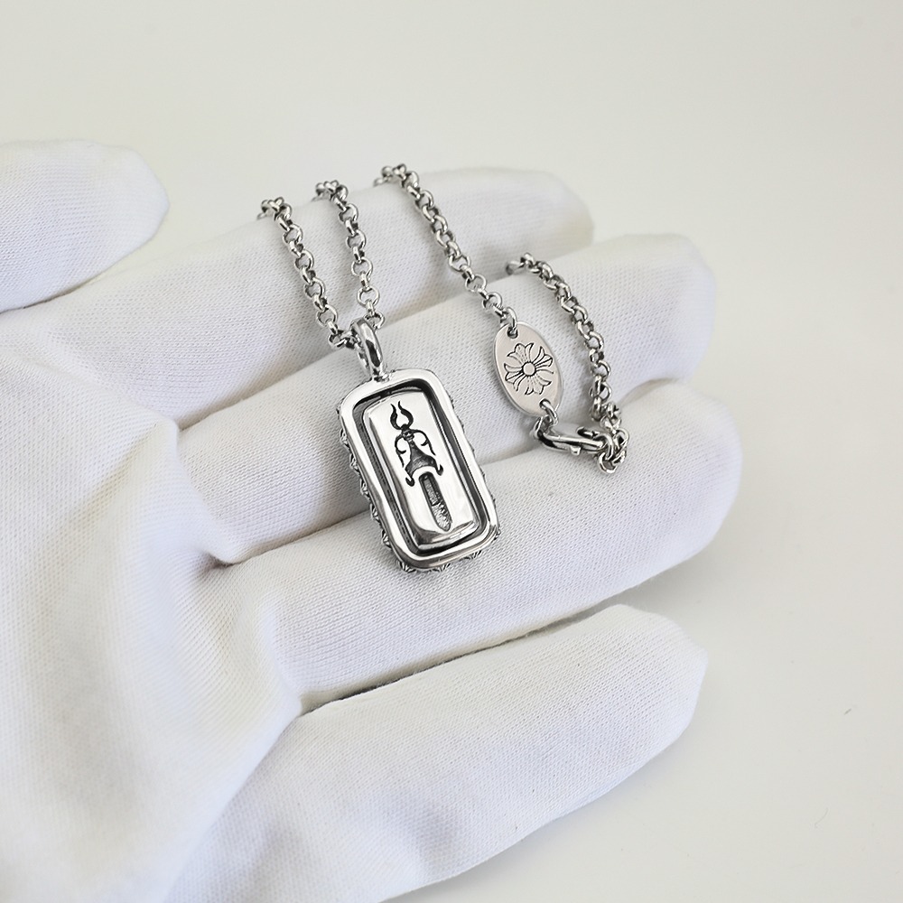 【Chrome Hearts】ネックレス、新しいネックレス万能シンプルファッションオーナメント-BRAND OFF