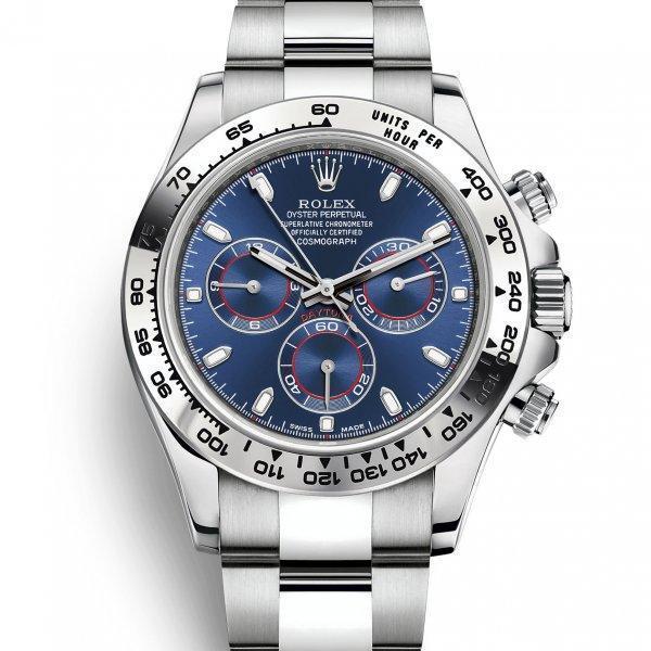 コスモグラフ デイトナ ウォッチ : 18 CT ホワイトゴールド - M116509-0071-BRAND OFF