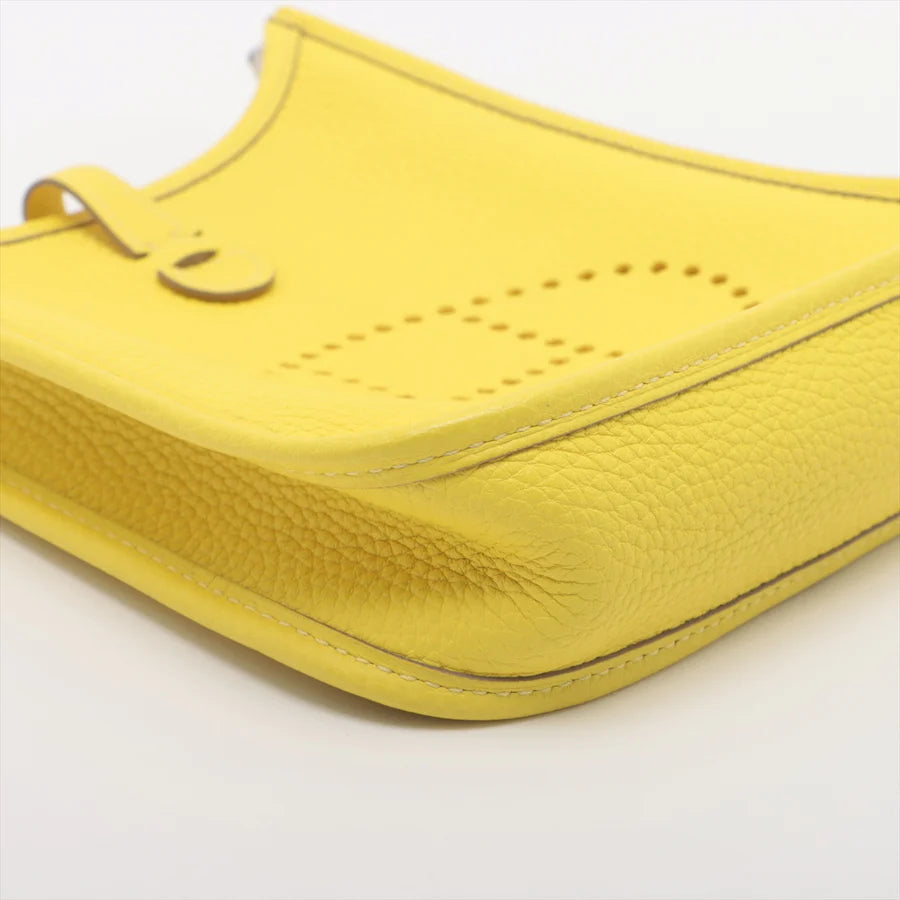 HERMES エルメス エブリンTPM トリヨンクレマンス ライム シルバー金具-BRAND OFF