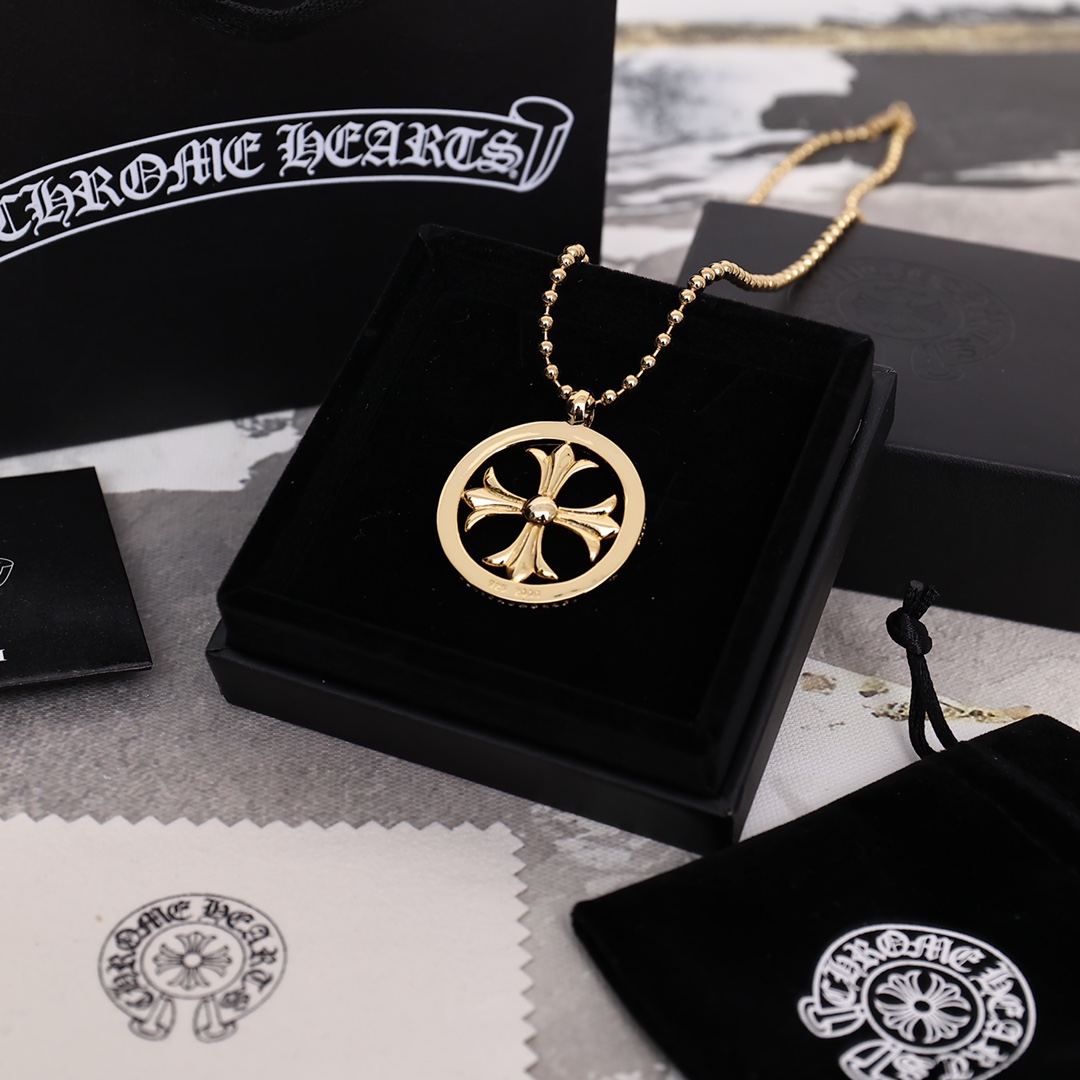 【Chrome Hearts】ネックレス、新しいネックレス万能シンプルファッションオーナメント-BRAND OFF