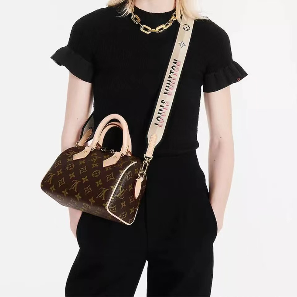 【Louis Vuitton】（ルイヴィトン） SPEEDY NANO クロスボディバッグ-BRAND OFF