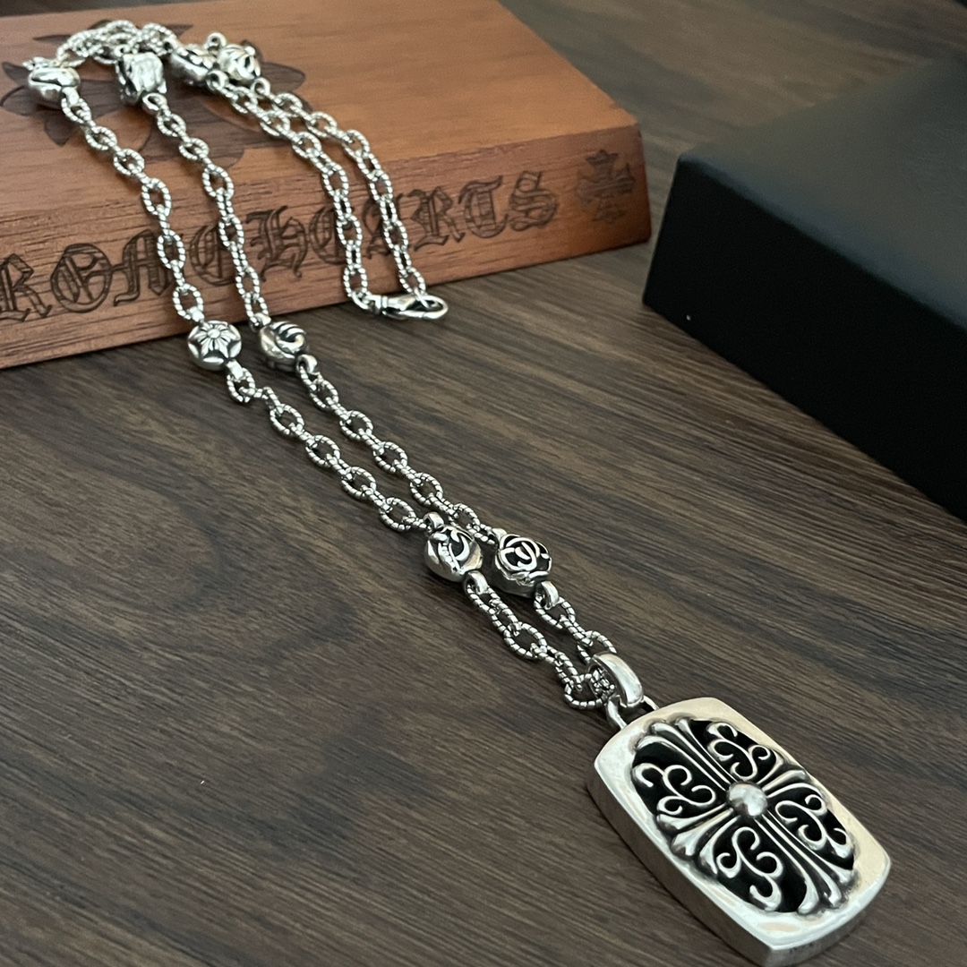 【2026】 【CHROME HEARTS】ネックレス、新しいネックレス万能シンプルファッションオーナメント-BRAND OFF