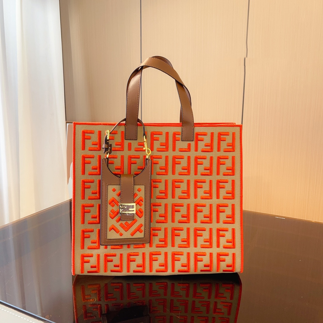 【FENDI 公式旗艦店】フェンディ ハンドバッグ 当日出荷 好評に付き再入荷！37*18*33CM-BRAND OFF