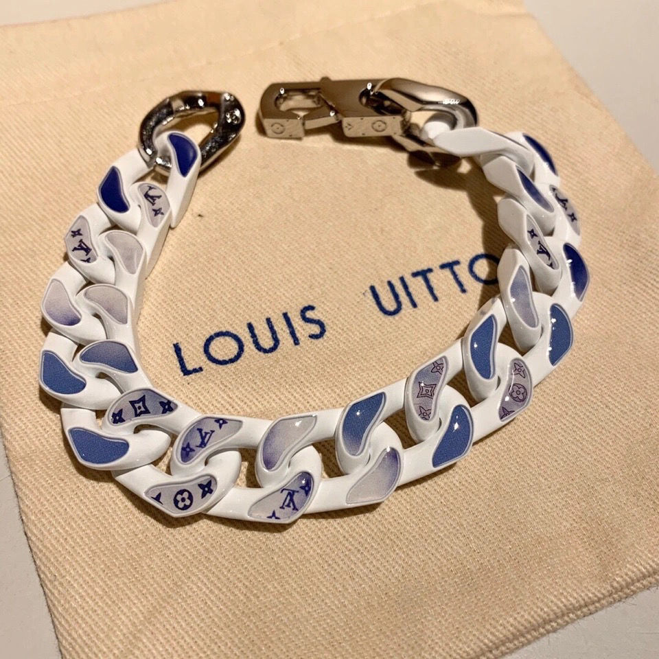 Louis Vuitton（ルイヴィトン） MONOGRAM CLOUDS ネックレス 50cm + ブレスレット 21cm-BRAND OFF