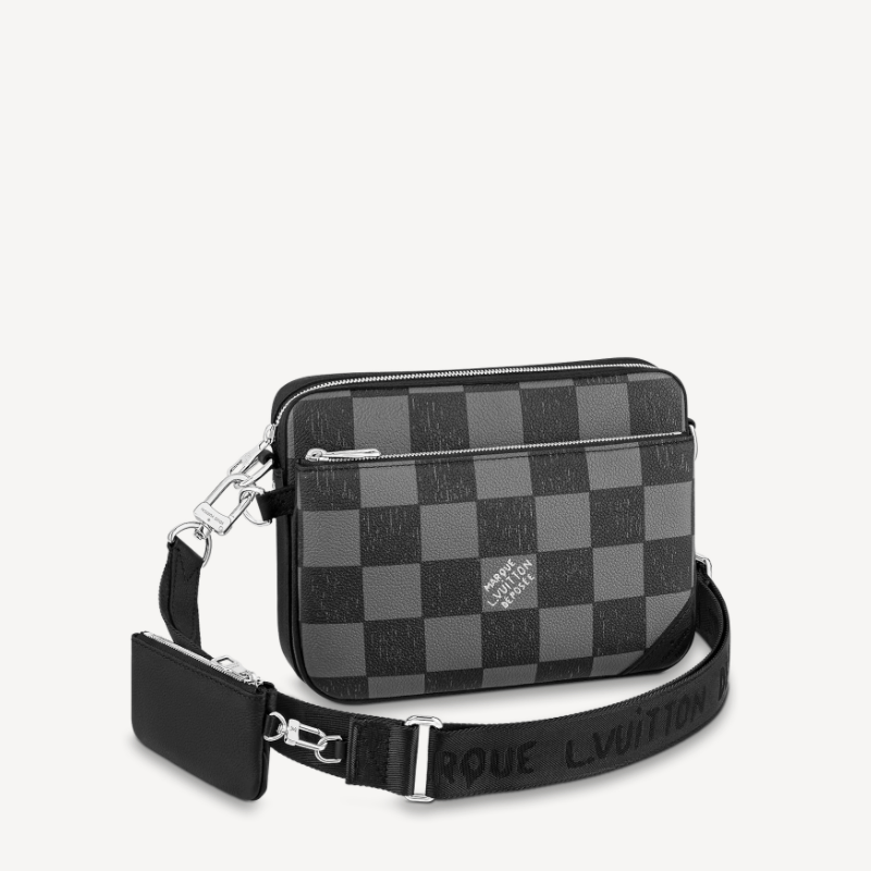 Louis Vuitton メッセンジャーバッグ トリオ N80401 ダミエ-BRAND OFF