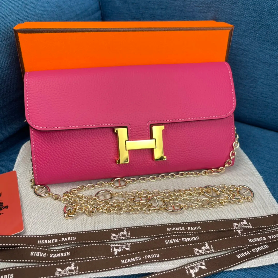 HERMÈS ショルダー & 長財布 11カラー 22X11CM-BRAND OFF