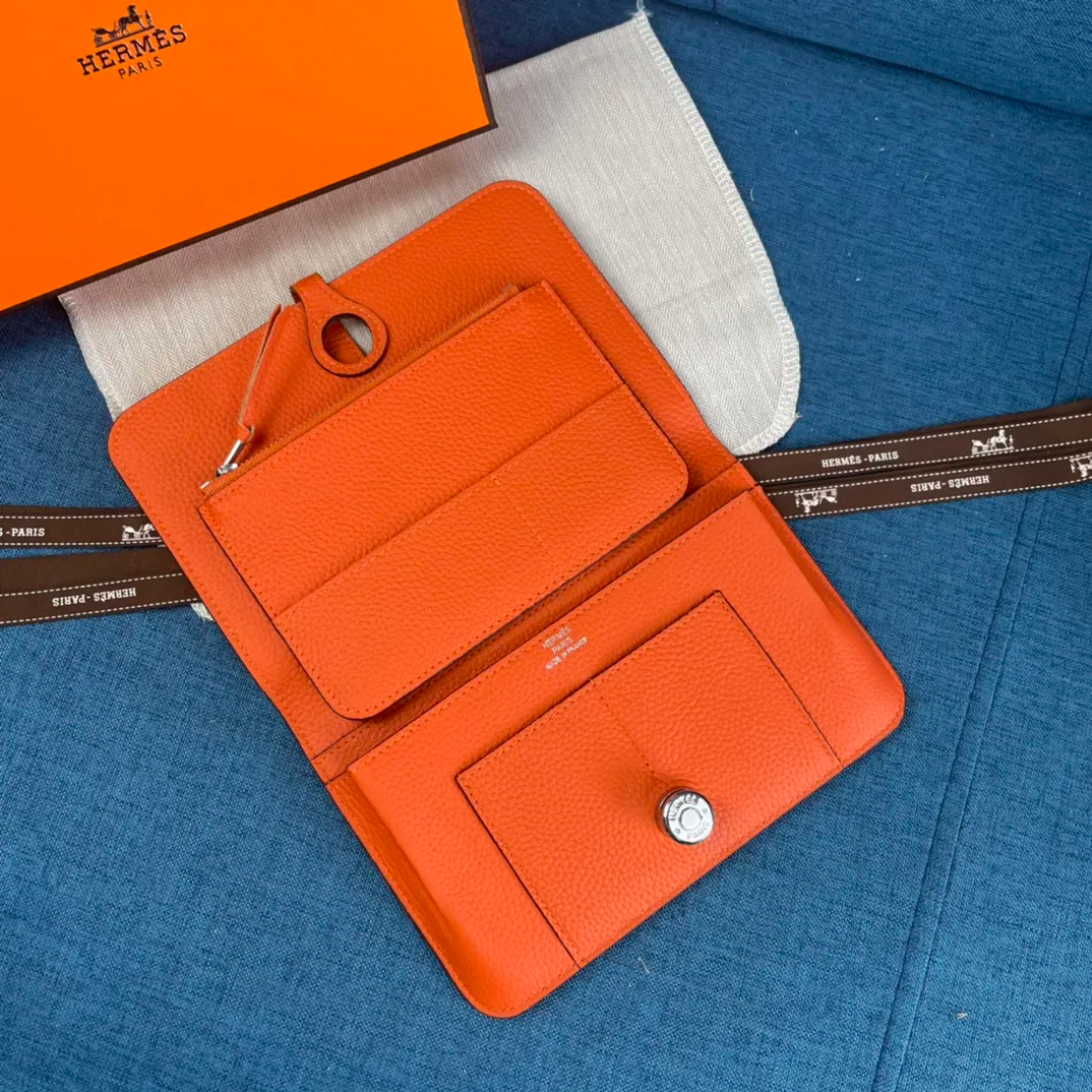 HERMÈS 財布 6カラー 20X12.5CM-BRAND OFF