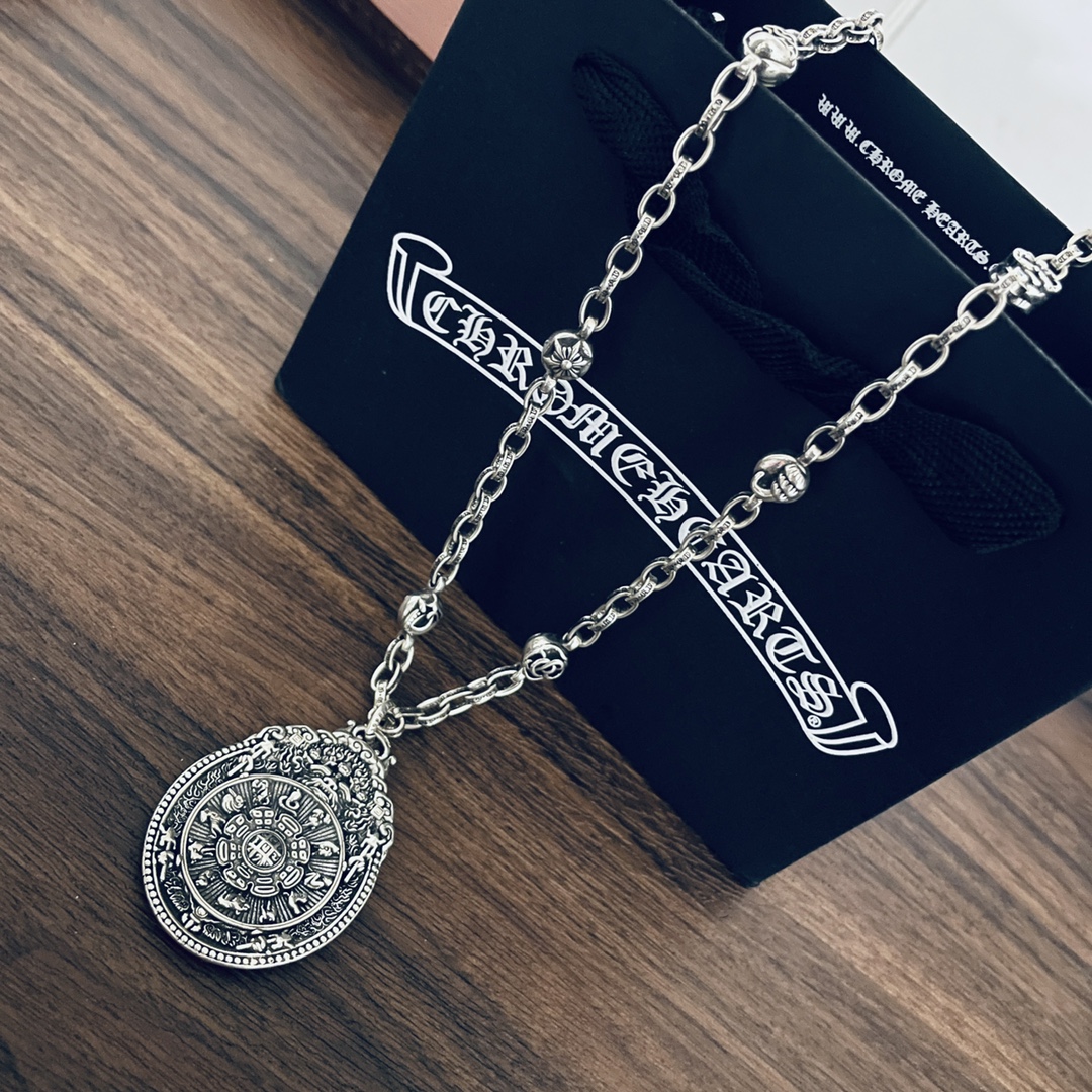 【CHROME HEARTS 】ネックレス、新しいネックレス万能シンプルファッションオーナメント-BRAND OFF