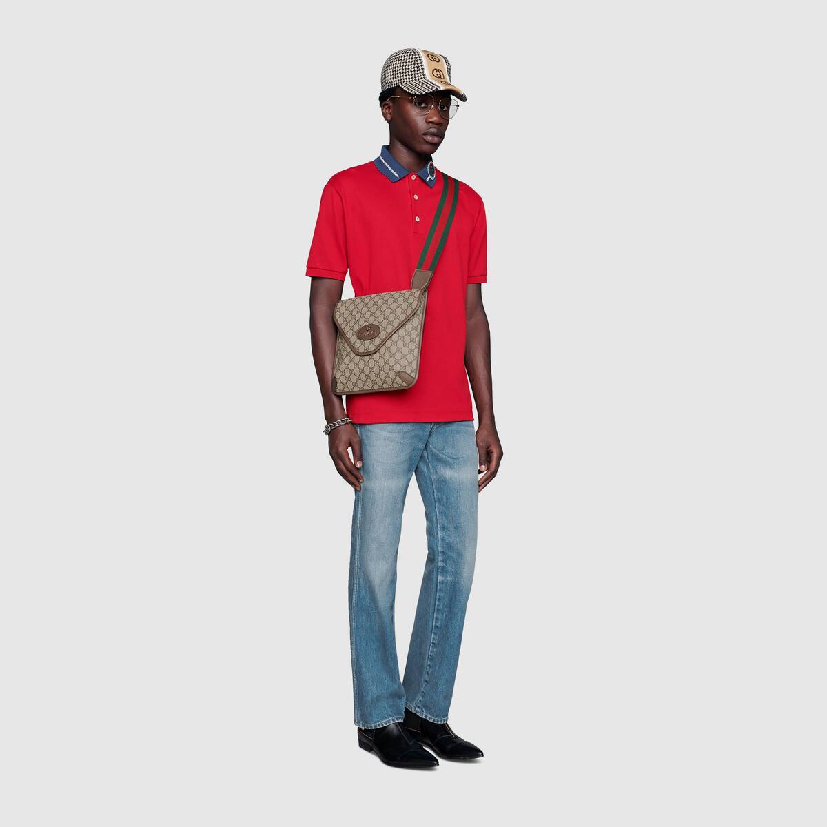 GUCCI〔ネオ ヴィンテージ〕GGミディアム メッセンジャー-BRAND OFF