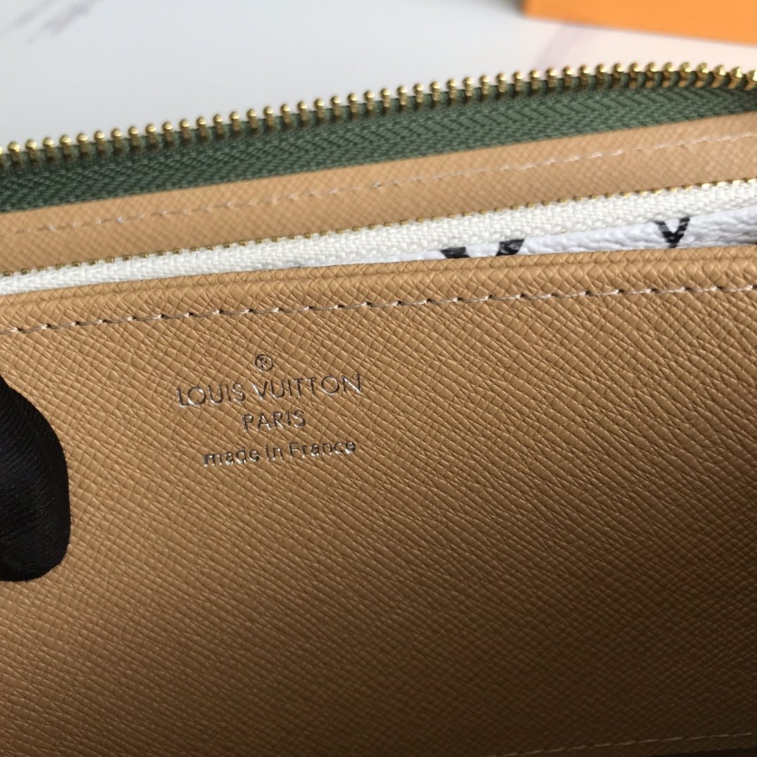 財布 19 x 10cm Zippy M60017 Louis Vuitton-BRAND OFF